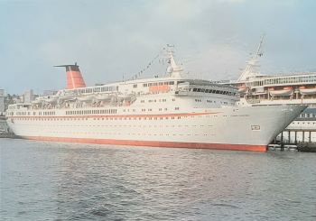 Cruise ship, Cunard Countess, Falklands troopship