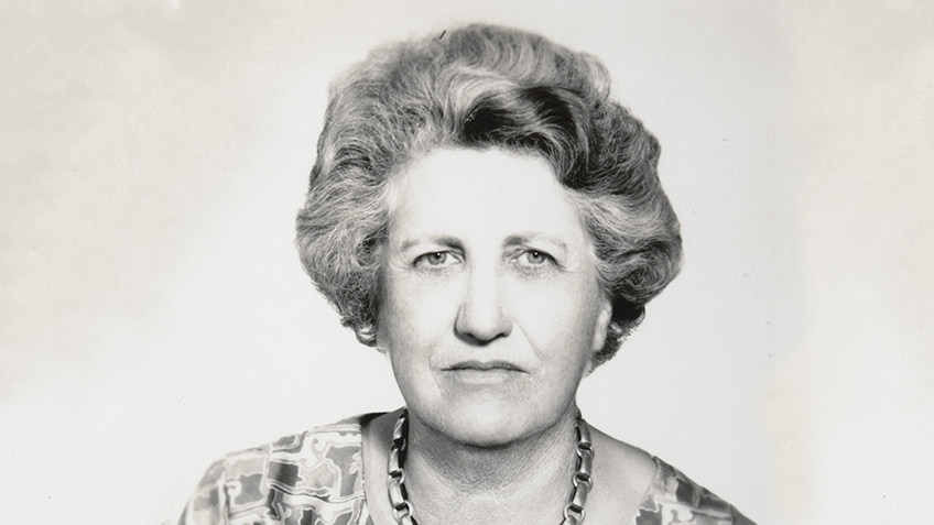 Margaret Ingham in 1973
