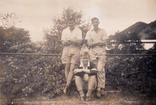 Three survivors at St Helena